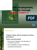 Sustainable Development, Defining The Concept: Lecture 4 (Chapter 5)