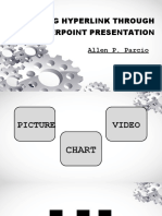 Applying Hyperlink Through Powerpoint Presentation - Parcio
