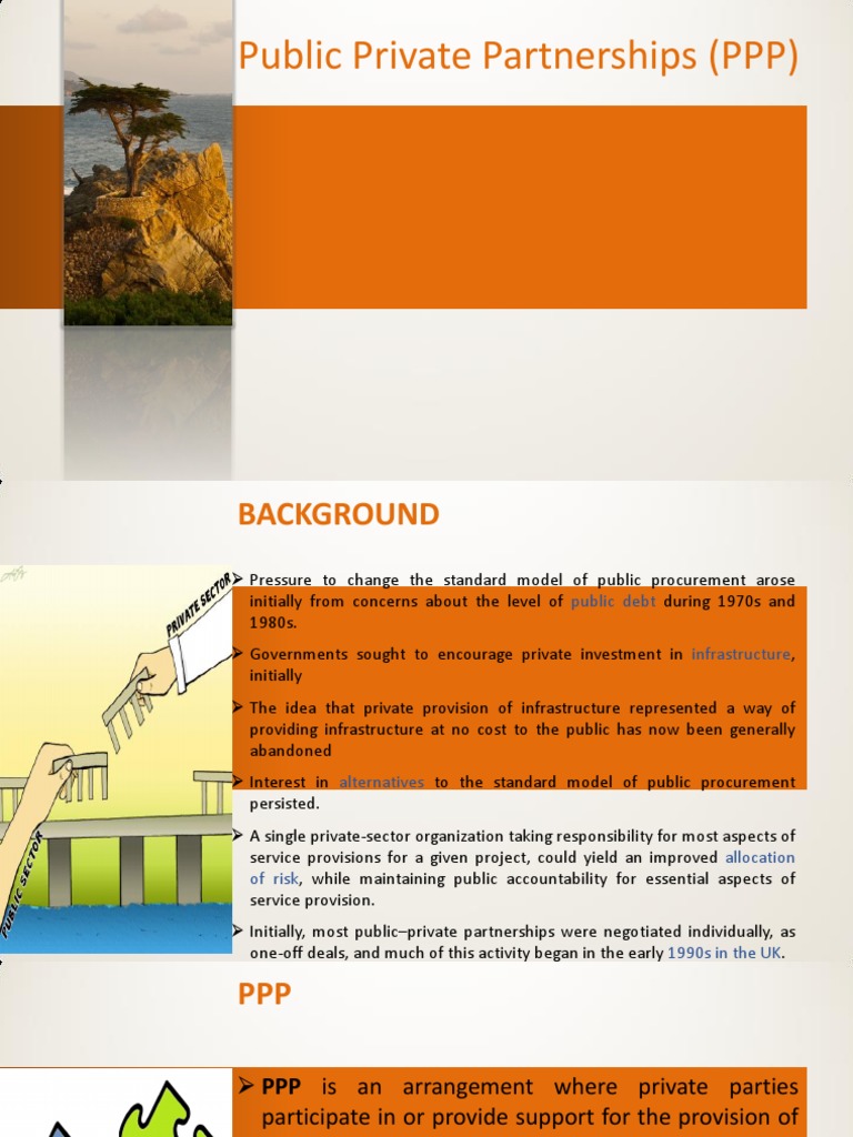Understanding Public Private Partnerships | PDF | Public–Private ...