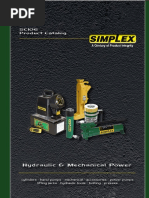 Simplex sc106 Catalog PDF