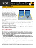 Symantec™ Protection Suite Enterprise Edition: Data Sheet: Endpoint Security