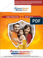 ICICIPru iProtectSmart MoneyBack Leaflet
