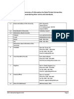 GSFC University Report To UGC PDF