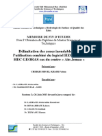 Delimitation Des Zones Inondab - CHEIKH SIDI EL KHAIR Fatma - 22 PDF