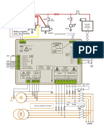 Diesel Generator Control Panel Wiring Diagram BeK3