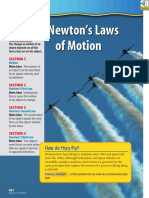 Newton's Laws of Motion: How Do They Fly?