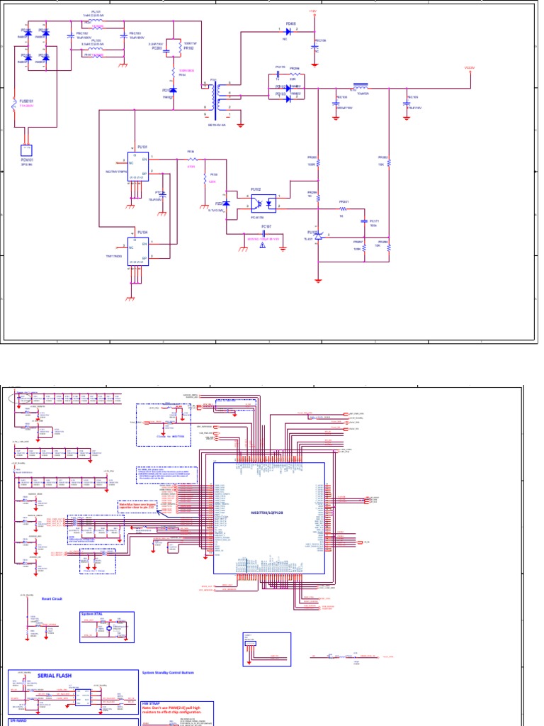 Demo Board MStar MSD7T01 R836 | PDF | Electricity | Electrical ...
