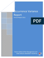 occurrence-variance-report-quality-management-site