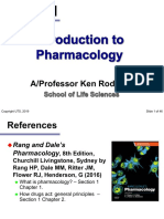 2019 Introduction To Pharmacology
