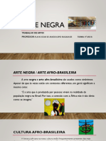 Arte Negra e Cultura Afro-Brasileira