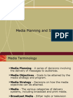 Media Planning and Strategy