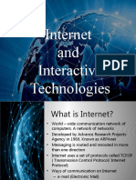Internet and Interactive Technologies