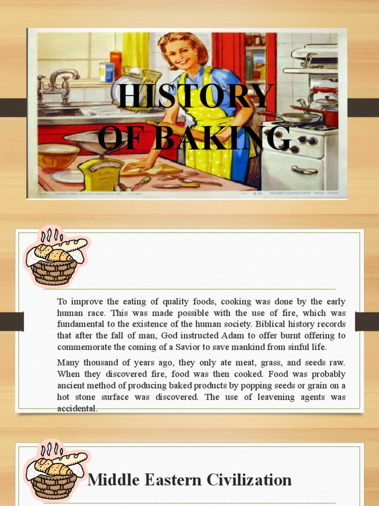History of Baking 2 PDF Breads Baking