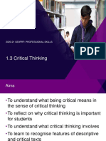 1.3 Critical Thinking PDF
