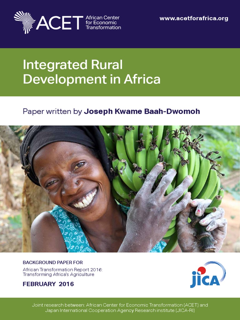 Integrated Rural Development in Africa: Paper Written by | PDF ...