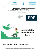 Accesibilidad Como Derecho Llave