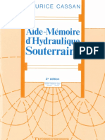 1993 - Aide-Mémoire D'hydraulique Souterraine - Cassan