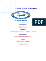 Tarea 5 de Psicopatologia 1