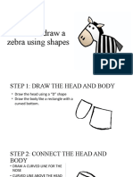 How To Draw A Zebra