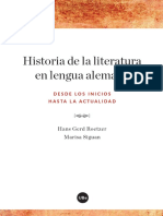 Historia de La Literatura Alemana