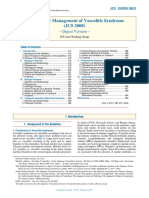 Guideline For Management of Vasculitis Syndrome (JCS 2008) : - Digest Version