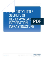 Five Dirty Little Secrets of Highly Available Integration Infrastructure