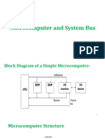 Microcomputer and System BUS