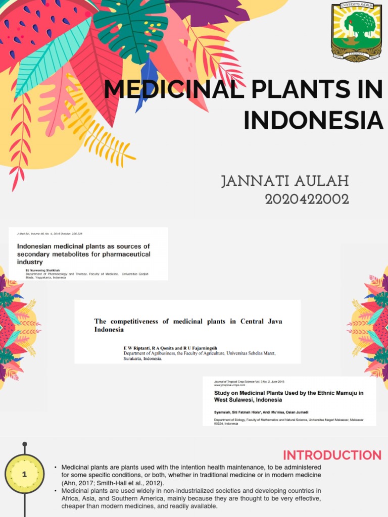 Biodiversity - Medical Plants - JannatiAulah - 2020422002 | PDF | Wellness