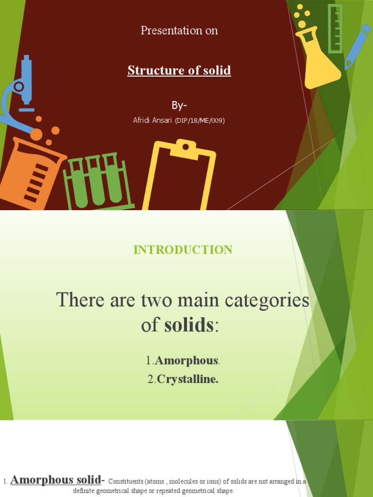 Crystalline Solid Structures Explained | PDF | Crystal Structure | Crystal