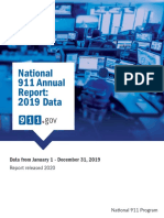 National 911 Annual Report 2019 Data