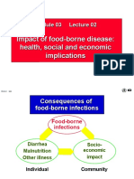 Impact of Food-Borne Disease: Health, Social and Economic Implications