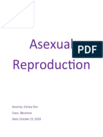 Asexual Reproduction: Done By: Christy Cho Class: 3business Date: October 25, 2018