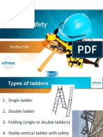 EHSEC Toolbox Talk Ladder Safety