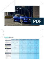 Ficha Técnica Peugeot 208 2021 PDF
