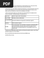 Degree Level Degree Field(s) License/Certificatio N Experience