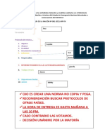 Protocolo de Retorno A Las Actividades Laborales y Medidas Sanitarias en El Ministerio Público