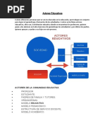 Agentes y Actores Educativos: Roles y Funciones | PDF | Maestros ...