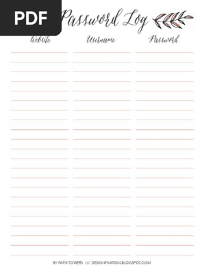 Password-Log