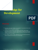 Knowledge for Development