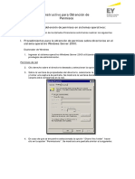 Instructivo para Obtención de Permisos - Windows PDF