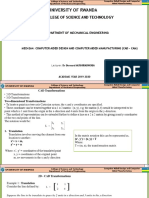 LECTURE 5 - CAD Transformations and Exercises PDF