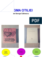 ENIGMA OTILIEI, de George Calinescu