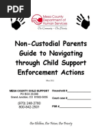 Non Custodial Parents Guide To Navigating Through Child Support Enforcement Actions