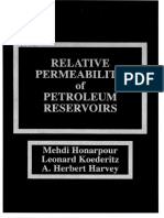 Relative Permeability of Petroleum Reservoir-M.Honarpour