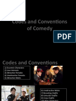 Codes and Conventions of Comedy