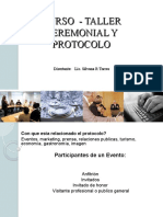 Taller de Ceremonial y Protocolo UNPA