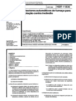 NBR 11836 - Detectores Automáticos de Fumaça para Proteção Contra Incêndio PDF