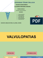 Grupo N°01 - VALVULOPATÍAS PDF