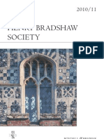 2011 Annual Henry Bradshaw Society Catalogue