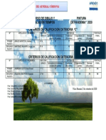 Ficha de Calificacion de Concurso de Dibujo y Pintura